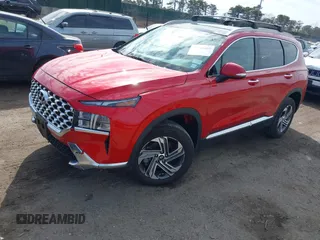 2022 Hyundai Santa Fe SEL with VIN 5NMS3DAJ7NH472301, listed as a IAAI auction lot 41634283 with 17,457 mi miles. Bid and sale history available at carsss.com. Image 18.