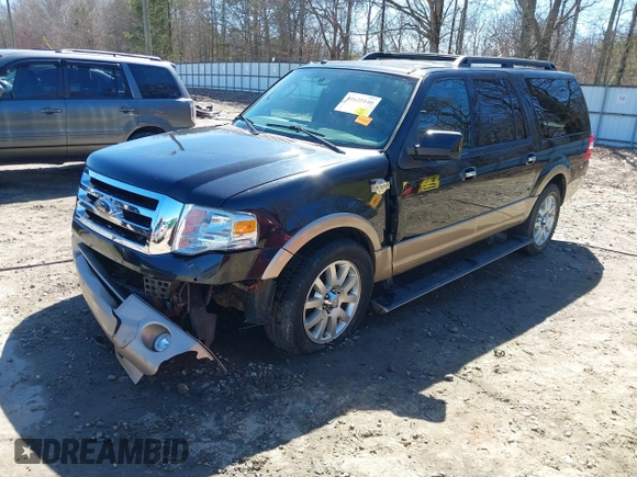 2012 Ford Expedition Max King Ranch с VIN 1FMJK1J50CEF64202, выставлен на аукционе IAAI как лот 41625140 с пробегом 205 685 миль миль и . История ставок и продаж доступна на DreamBid. Изображение 2.
