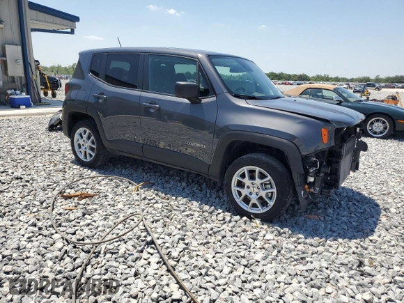 2023 Jeep Renegade Latitude with VIN ZACNJDB1XPPP70353, listed as a Copart auction lot 53150865 with 26,292 mi miles and Clean Title. Bid and sale history available at carsss.com. Image 4.