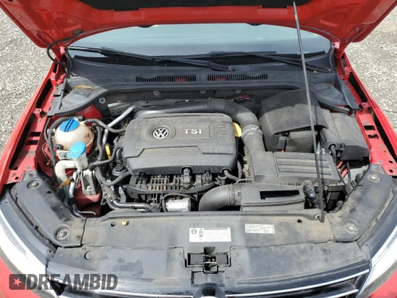 2015 Volkswagen Jetta SE with VIN 3VWD17AJ5FM315331, listed as a Copart auction lot 65616245 with 114,436 mi miles and Salvage title. Bid and sale history available at DreamBid. Image 11.