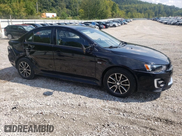 2017 Mitsubishi Lancer ES with VIN JA32V2FWXHU002813, listed as a Copart auction lot 68232593 with 41,273 mi miles. Bid and sale history available at carsss.com. Image 4.