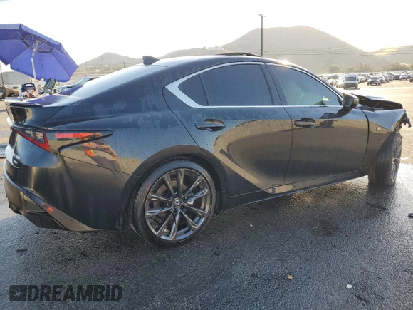 2024 Lexus IS 300 F Sport z VIN JTHB81F20R5053148, wystawiony jako Copart lot #78015814 z przebiegiem 4 472 mil mil oraz Czysty tytuł • Clean title. Historia ofert i sprzedaży dostępna na DreamBid. Obrazek 3.