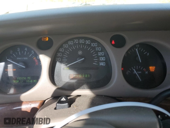 2003 Buick LeSabre Limited with VIN 1G4HR54K43U257334, listed as a Copart auction lot 85851274 with 135,296 mi miles and Salvage Title. Bid and sale history available at carsss.com. Image 9.