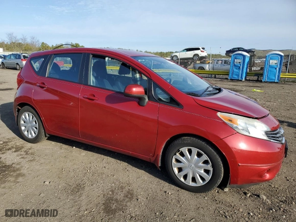 2014 Nissan Versa Note S Plus with VIN 3N1CE2CP4EL371369, listed as a Copart auction lot 51527715 with 98,582 mi miles and Clean Title. Bid and sale history available at carsss.com. Image 4.
