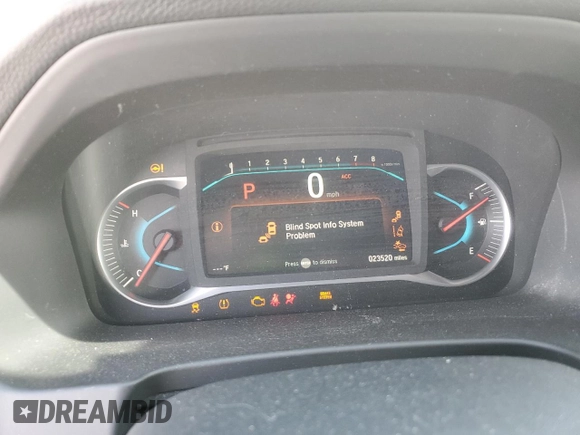 2021 Honda Passport Touring with VIN 5FNYF8H96MB018724, listed as a Copart auction lot 47623155 with 23,520 mi miles and Salvage Title. Bid and sale history available at carsss.com. Image 9.