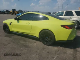 2022 BMW M4 Competition xDrive with VIN WBS43AZ03NCJ20827, listed as a Copart auction lot 68923284 with 37,410 mi miles and Salvage Title. Bid and sale history available at carsss.com. Image 2.