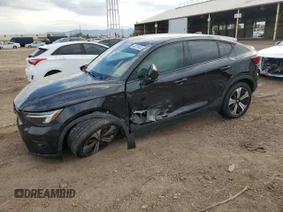2023 Volvo C40 Recharge Pure Electric Plus with VIN YV4ED3GL3P2034098, listed as a Copart auction lot 46739434 with Not Provided miles. Bid and sale history available at carsss.com. Image 1.