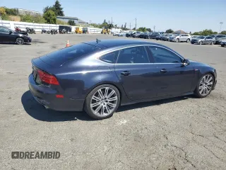 2012 Audi A7 Prestige with VIN WAU3GAFC8CN169767, listed as a Copart auction lot 64520035 with 123,538 mi miles and Salvage title. Bid and sale history available at DreamBid. Image 3.