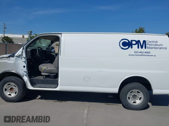 2017 Chevrolet Express Cargo with VIN 1GCWGAFFXH1338924, listed as a IAAI auction lot 42190304 with Not Provided miles and . Bid and sale history available at DreamBid. Image 14.