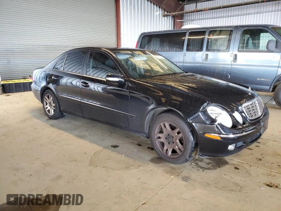 2005 Mercedes-Benz E-Class 3.2L with VIN WDBUF65JX5A606863, listed as a Copart auction lot 49129635 with 216,795 mi miles and Salvage Title. Bid and sale history available at carsss.com. Image 4.