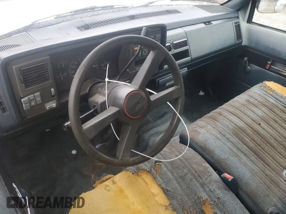 1994 GMC Sierra 1500 with VIN 1GTEC19K6RE515043, listed as a Copart auction lot 88639065 with 370,611 mi miles and Salvage Title. Bid and sale history available at DreamBid. Image 8.