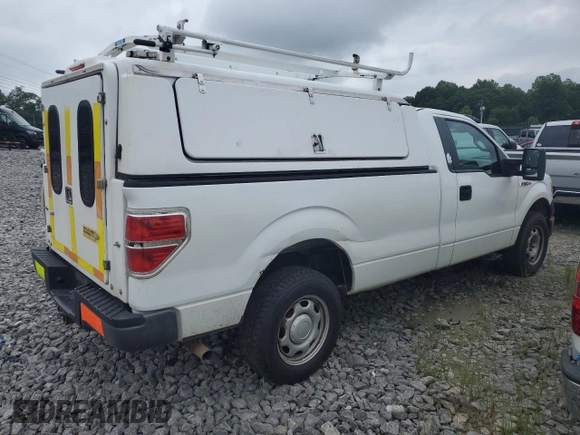 2013 Ford F-150 XL with VIN 1FTMF1EM1DKE13041, listed as a Copart auction lot 60404385 with 216,954 mi miles and Clean title. Bid and sale history available at DreamBid. Image 3.