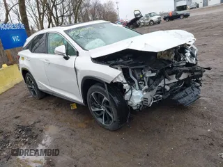 2019 Lexus RX with VIN 2T2BGMCA1KC037143, listed as a IAAI auction lot 41720474 with 101,971 mi miles. Bid and sale history available at carsss.com. Image 1.