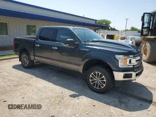 2018 Ford F-150 XL with VIN 1FTEW1EG2JKE12684, listed as a Copart auction lot 60496905 with 137,525 mi miles and Clean title. Bid and sale history available at DreamBid. Image 4.