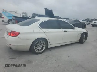 2011 BMW 5 Series 535i with VIN WBAFR7C50BC806368, listed as a Copart auction lot 51982855 with 108,705 mi miles and Salvage Title. Bid and sale history available at carsss.com. Image 3.