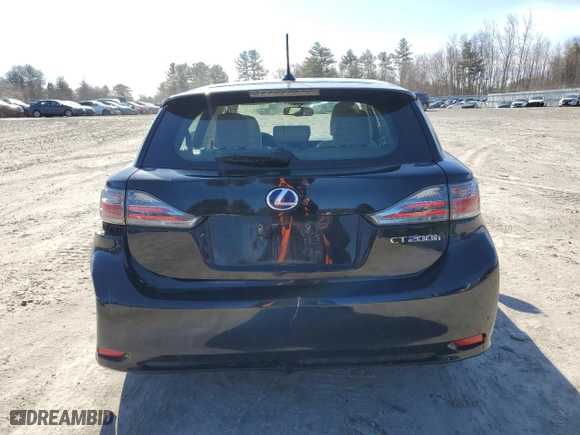 2011 Lexus CT 200h with VIN JTHKD5BH4B2038298, listed as a Copart auction lot 48111475 with 166918 miles and Clean Title. Bid and sale history available at carsss.com. Image 6.