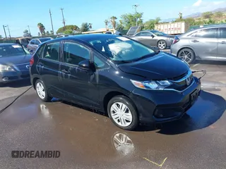 2019 Honda Fit LX with VIN 3HGGK5H42KM718308, listed as a IAAI auction lot 41412716 with 1 mi miles. Bid and sale history available at carsss.com. Image 1.