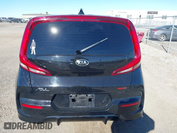 2021 Kia Soul GT-Line with VIN KNDJ63AUXM7776297, listed as a IAAI auction lot 41337165 with 64,333 mi miles and . Bid and sale history available at DreamBid. Image 17.