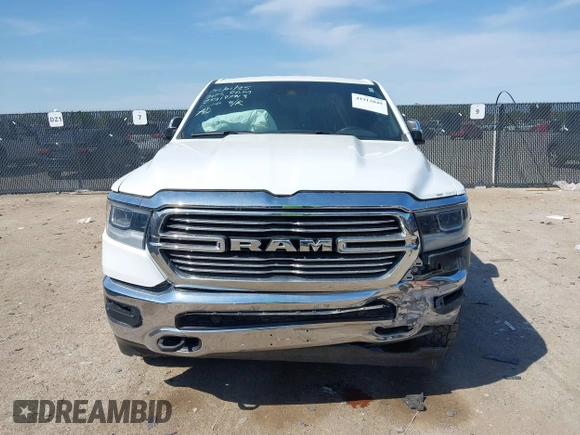 2023 Ram 1500 Laramie with VIN 1C6SRFJT0PN508550, listed as a IAAI auction lot 41913849 with 57,765 mi miles and . Bid and sale history available at DreamBid. Image 12.
