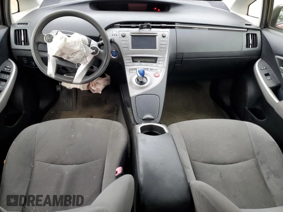 2012 Toyota Prius One with VIN JTDKN3DUXC5481729, listed as a Copart auction lot 81663884 with 88,696 mi miles and Salvage Title. Bid and sale history available at DreamBid. Image 8.