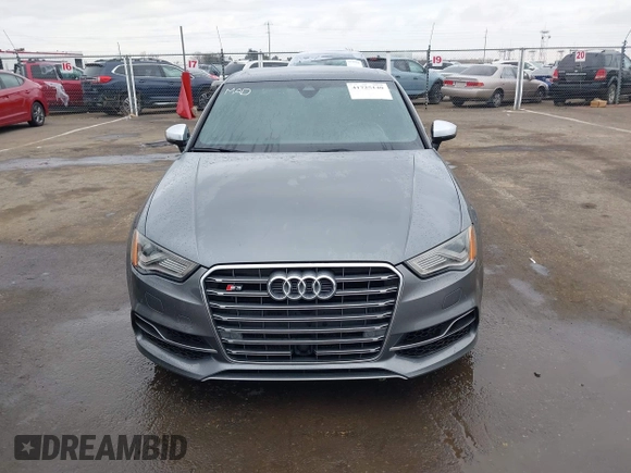 2015 Audi S3 2.0T Prestige with VIN WAUFFGFF3F1062733, listed as a IAAI auction lot 41725140 with 106,815 mi miles. Bid and sale history available at carsss.com. Image 12.