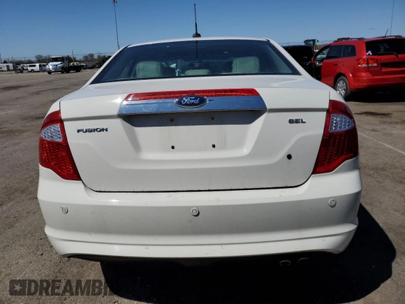 2012 Ford Fusion SEL with VIN 3FAHP0JA0CR432748, listed as a Copart auction lot 52360485 with 168,542 mi miles and Salvage Title. Bid and sale history available at DreamBid. Image 6.
