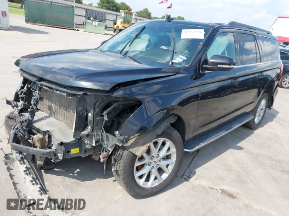2021 Ford Expedition Max XLT z VIN 1FMJK1HT7MEA33522, wystawiony jako IAAI lot #42234534 z przebiegiem 124 820 mil mil oraz . Historia ofert i sprzedaży dostępna na DreamBid. Obrazek 2.