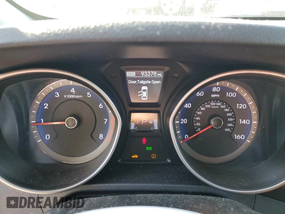 2015 Hyundai Elantra GT with VIN KMHD35LH2FU238145, listed as a Copart auction lot 71147944 with 93,378 mi miles and Salvage Title. Bid and sale history available at carsss.com. Image 9.