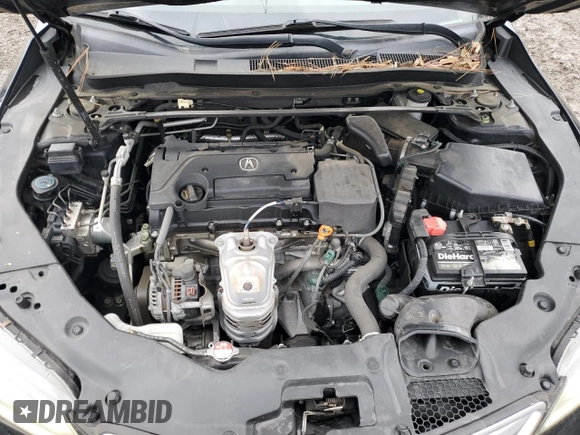 2017 Acura TLX w/Technology Pkg with VIN 19UUB1F51HA004909, listed as a Copart auction lot 46423435 with 85,426 mi miles and Salvage Title. Bid and sale history available at carsss.com. Image 12.