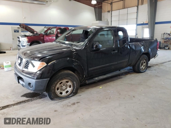 2005 Nissan Frontier XE with VIN 1N6BD06T45C407451, listed as a Copart auction lot 46228515 with 206,536 mi miles and Salvage title. Bid and sale history available at DreamBid. Image 1.