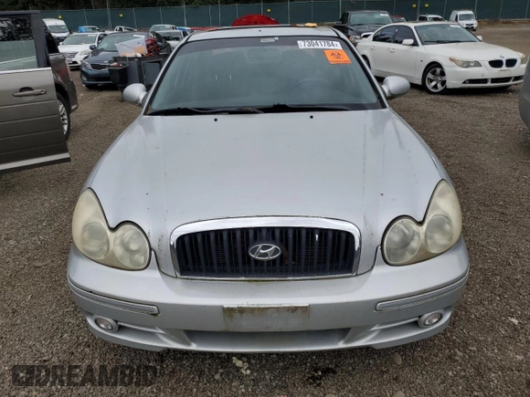 2002 Hyundai Sonata GLS with VIN KMHWF35H82A646789, listed as a Copart auction lot 73041784 with 127,732 mi miles and Clean Title. Bid and sale history available at carsss.com. Image 5.
