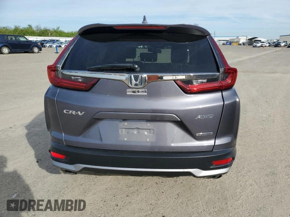 2020 Honda CR-V Touring with VIN 5J6RW2H91LL013924, listed as a Copart auction lot 50026715 with 41,148 mi miles and Salvage Title. Bid and sale history available at DreamBid. Image 6.
