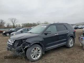 2018 Ford Explorer Limited с VIN 1FM5K8FH0JGC27463, выставлен на аукционе Copart как лот 51983345 с пробегом 128 725 миль миль и Списание • Salvage title. История ставок и продаж доступна на DreamBid. Изображение 1.