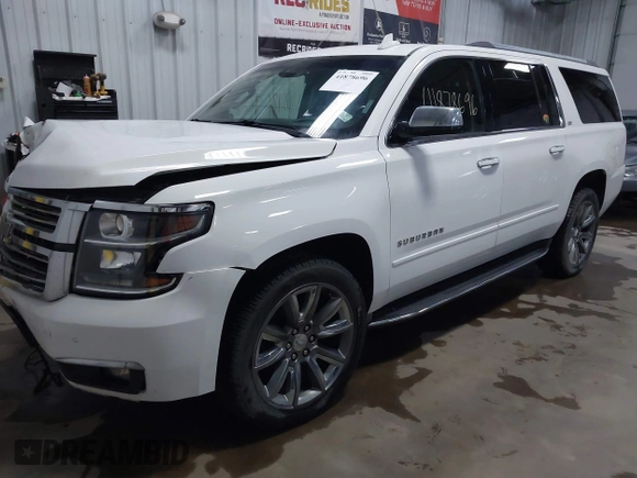 2016 Chevrolet Suburban LTZ with VIN 1GNSKJKC7GR244807, listed as a IAAI auction lot 41878696 with 136,433 mi miles and . Bid and sale history available at DreamBid. Image 22.