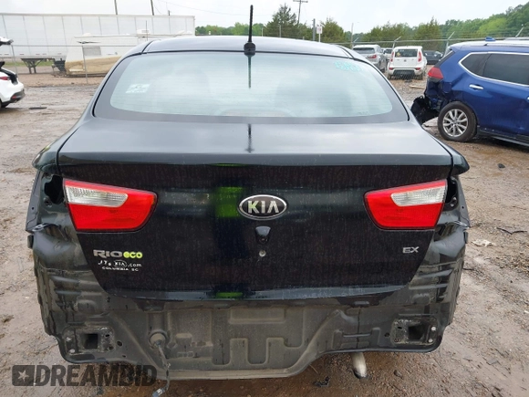 2013 Kia Rio EX with VIN KNADN4A3XD6239977, listed as a IAAI auction lot 42265924 with 117,114 mi miles and . Bid and sale history available at DreamBid. Image 16.