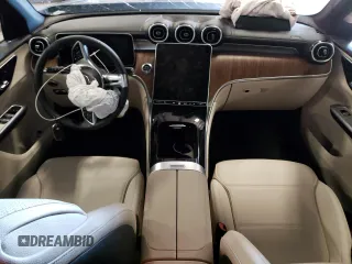 2024 Mercedes-Benz GLC with VIN W1NKM4HB0RF086603, listed as a Copart auction lot 46851045 with 0 mi miles and Non Repairable. Bid and sale history available at carsss.com. Image 8.