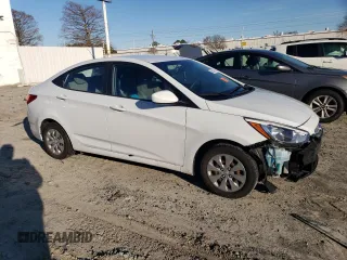 2017 Hyundai Accent SE with VIN KMHCT4AE6HU370276, listed as a Copart auction lot 45714175 with 130,362 mi miles and Salvage Title. Bid and sale history available at carsss.com. Image 4.