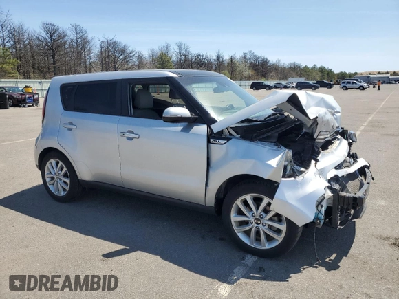 2017 Kia Soul + with VIN KNDJP3A51H7428335, listed as a Copart auction lot 55261725 with 16,168 mi miles and Salvage Title. Bid and sale history available at DreamBid. Image 4.