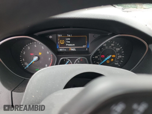 2016 Ford Focus SE with VIN 1FADP3F26GL354210, listed as a Copart auction lot 50378885 with 9,617 mi miles and Salvage Title. Bid and sale history available at DreamBid. Image 9.