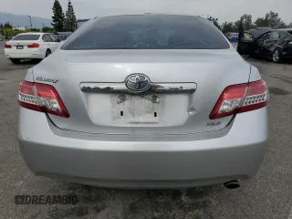 2011 Toyota Camry LE with VIN 4T1BF3EK9BU229562, listed as a Copart auction lot 53001945 with 124,110 mi miles and Salvage Title. Bid and sale history available at carsss.com. Image 6.