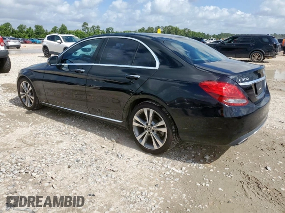 2018 Mercedes-Benz C 300 with VIN WDDWF4JB6JR409171, listed as a Copart auction lot 61441075 with 89,598 mi miles and Clean title. Bid and sale history available at DreamBid. Image 2.