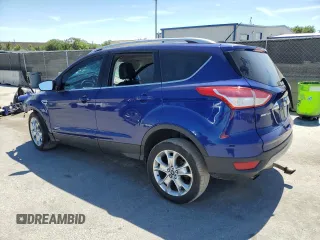 2015 Ford Escape Titanium with VIN 1FMCU9J90FUA70923, listed as a Copart auction lot 49832155 with 142,600 mi miles and Salvage title. Bid and sale history available at DreamBid. Image 2.