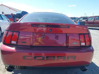 2003 Ford Mustang SVT Cobra with VIN 1FAFP48Y73F416335, listed as a IAAI auction lot 41861603 with 47,111 mi miles. Bid and sale history available at carsss.com. Image 16.