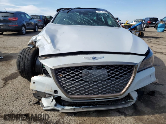 2020 Genesis G80 Sport with VIN KMTFN4JB8LU329692, listed as a Copart auction lot 45175985 with 32,410 mi miles and Salvage title. Bid and sale history available at DreamBid. Image 5.