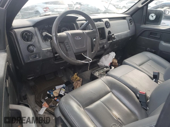 2013 Ford F-150 XL with VIN 1FTMF1CM2DKD10438, listed as a Copart auction lot 42487595 with 217,451 mi miles and Clean Title. Bid and sale history available at carsss.com. Image 8.