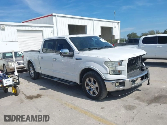 2015 Ford F-150 XL with VIN 1FTEW1CF7FKE07756, listed as a IAAI auction lot 41463829 with 254,833 mi miles. Bid and sale history available at carsss.com. Image 1.