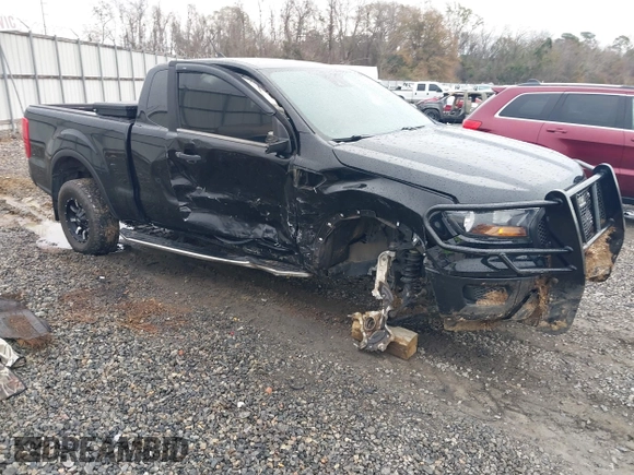2019 Ford Ranger XL with VIN 1FTER1EHXKLB00754, listed as a IAAI auction lot 41401690 with 71,425 mi miles. Bid and sale history available at carsss.com. Image 1.