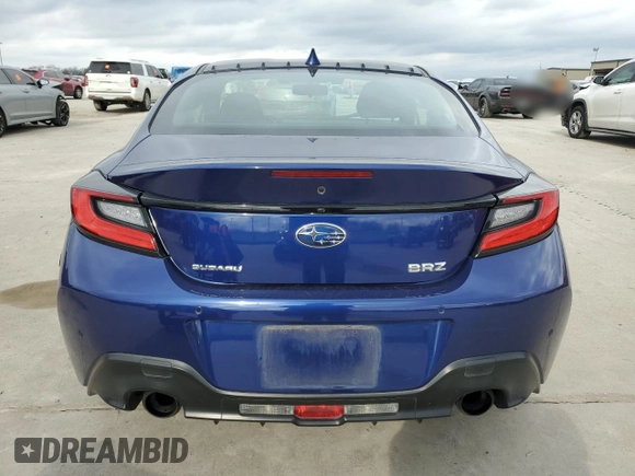 2022 Subaru BRZ Limited with VIN JF1ZDBF16N8701518, listed as a Copart auction lot 85743384 with 58,644 mi miles and Salvage Title. Bid and sale history available at carsss.com. Image 6.