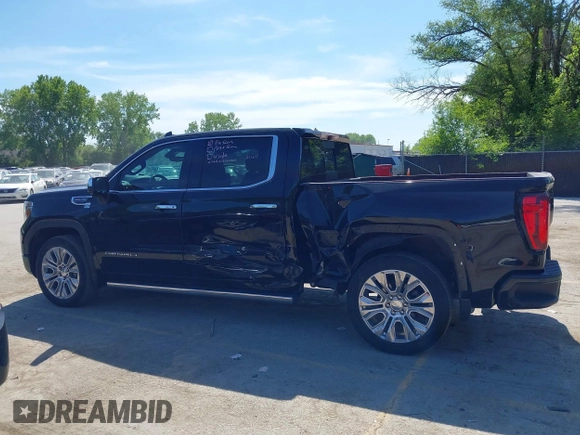 2021 GMC Sierra 1500 Denali with VIN 1GTU9FEL4MZ253708, listed as a IAAI auction lot 42209839 with 52,279 mi miles and . Bid and sale history available at DreamBid. Image 14.