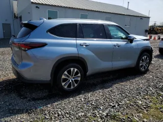 2024 Toyota Highlander LE z VIN 5TDKDRBH7RS539875, wystawiony jako Copart lot #54117965 z przebiegiem 12 453 mil mil oraz Szkoda całkowita • Salvage title. Historia ofert i sprzedaży dostępna na DreamBid. Obrazek 3.